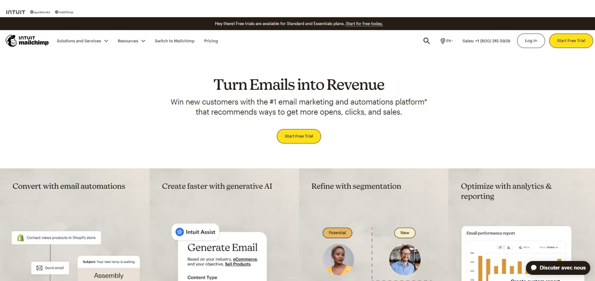 Mailchimp is a popular ActiveCampaign alternative