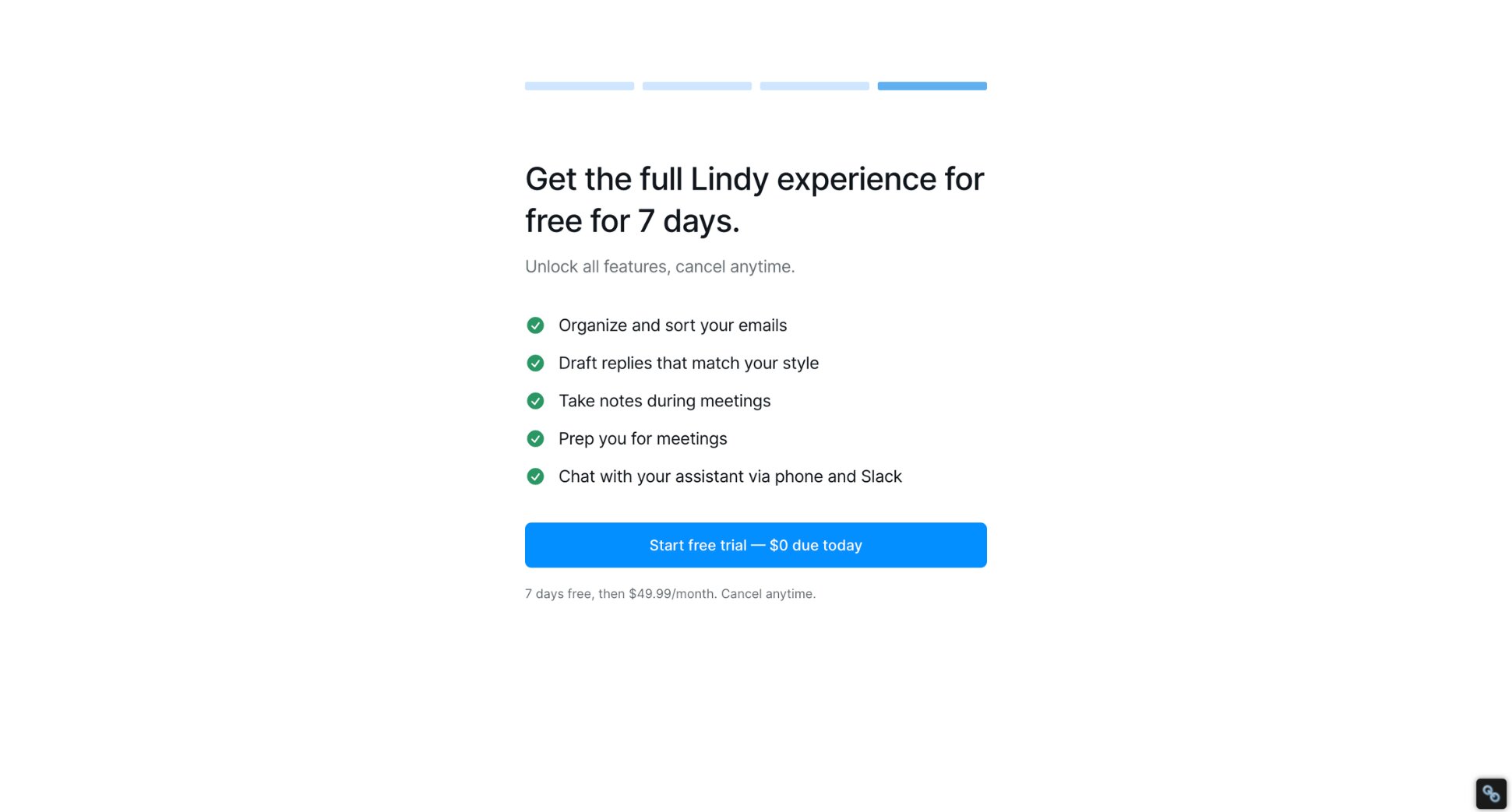 Lindy is an AI assistant designed for email and meeting management