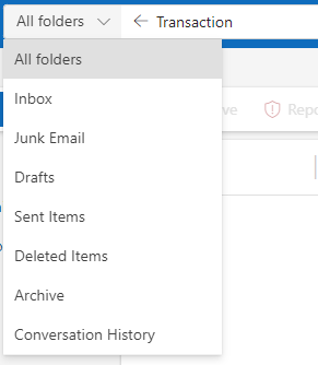 Search Archived Emails in Outlook