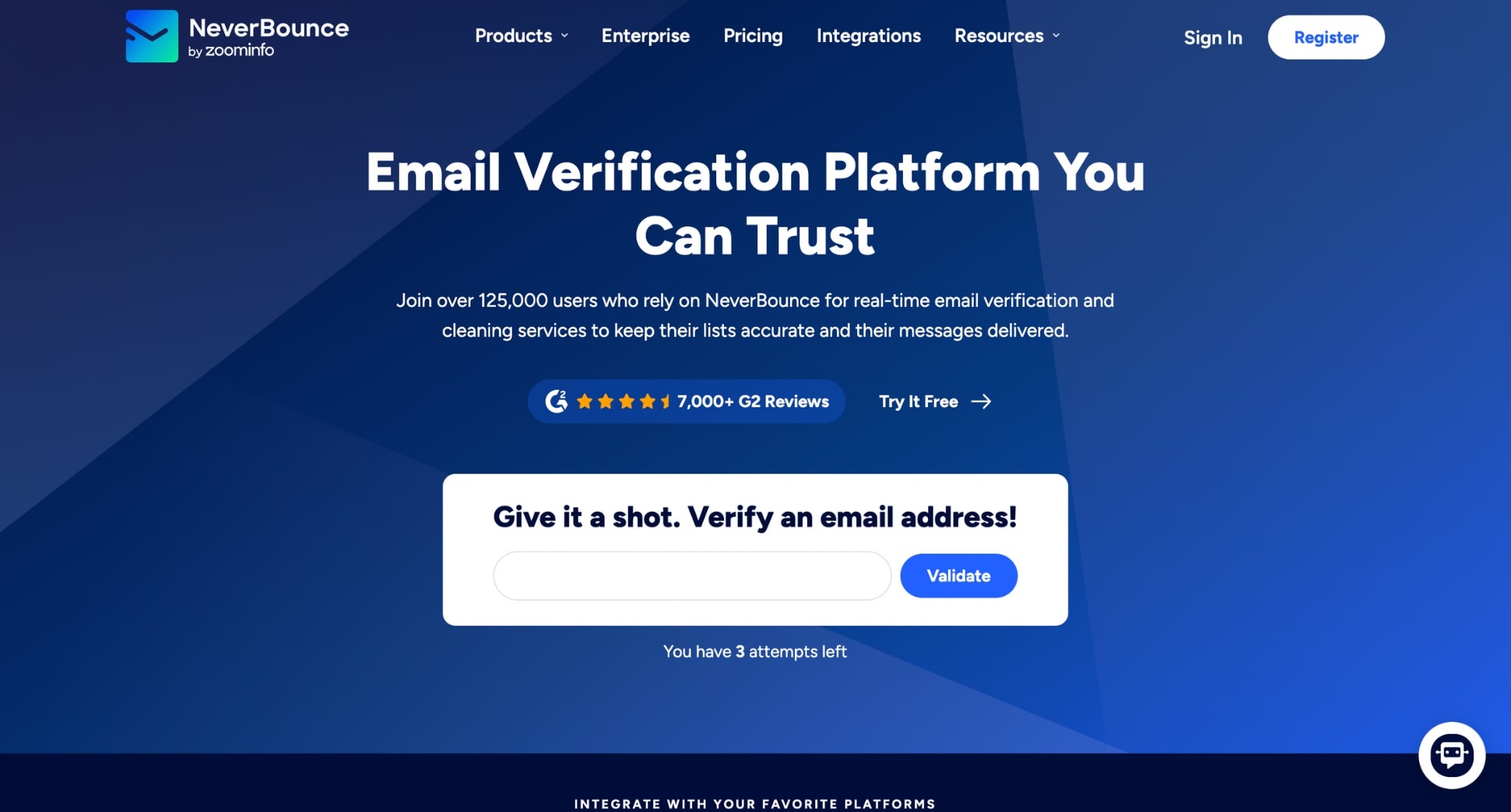 NeverBounce email list cleaning