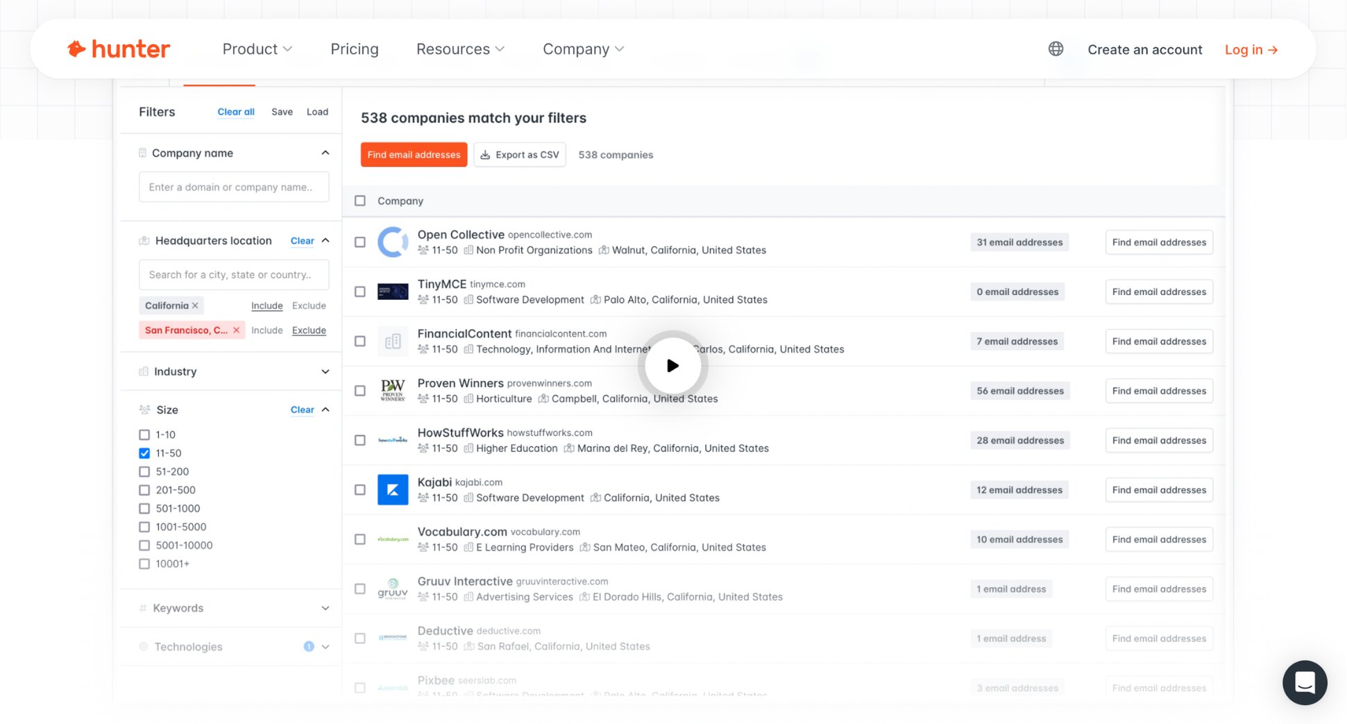 Hunter.io for recruiters