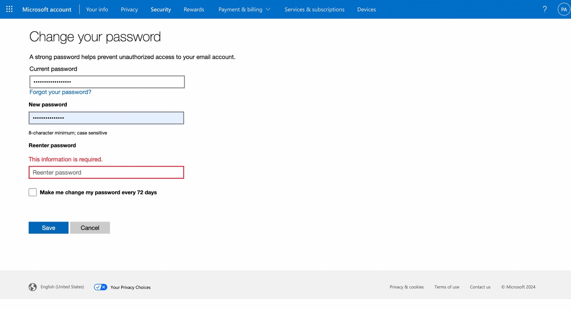 How to Change Your Outlook Password (On Web, Desktop, or Mobile)