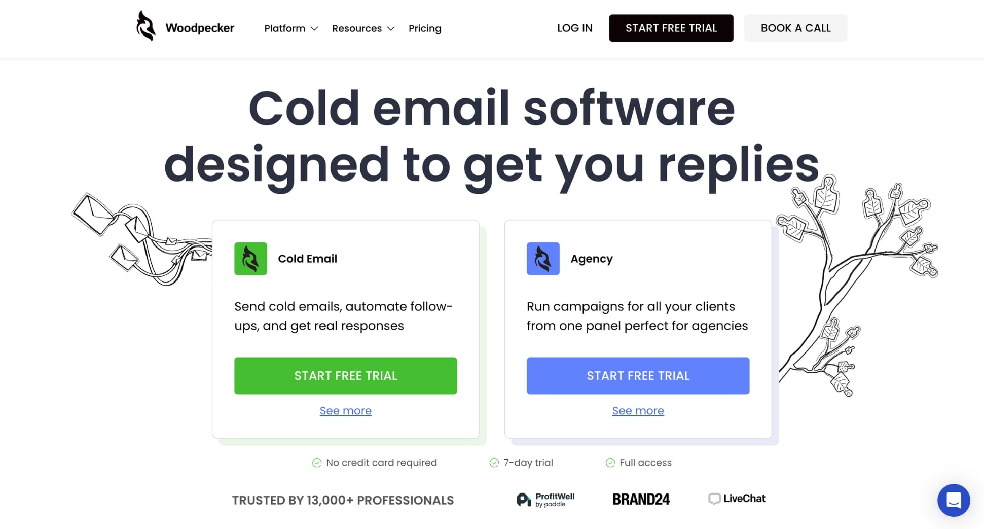 Woodpecker is a reliable cold email lead gen platform