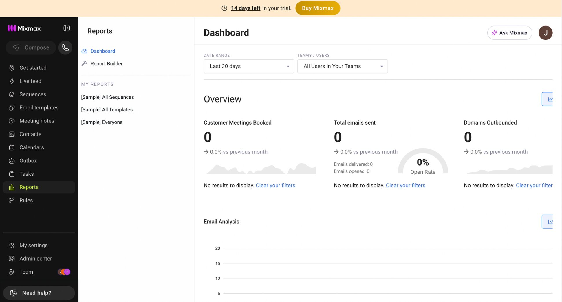 Mixmax email tracking
