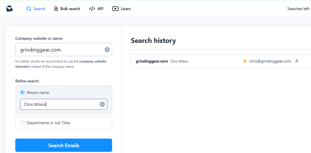 Anymail finder