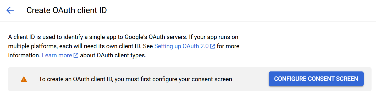 OAuth Client ID