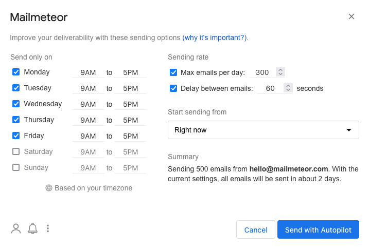 Gmail mail merge auto sending