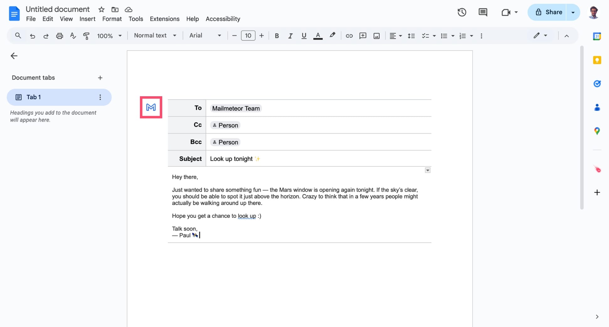 Preview your email draft in Gmail