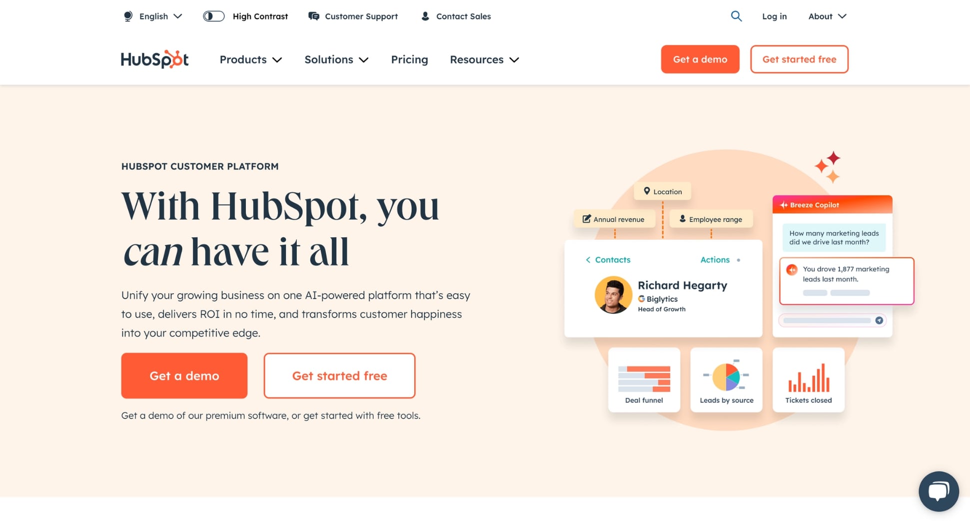 Hubspot is a reliable sales pipeline tool