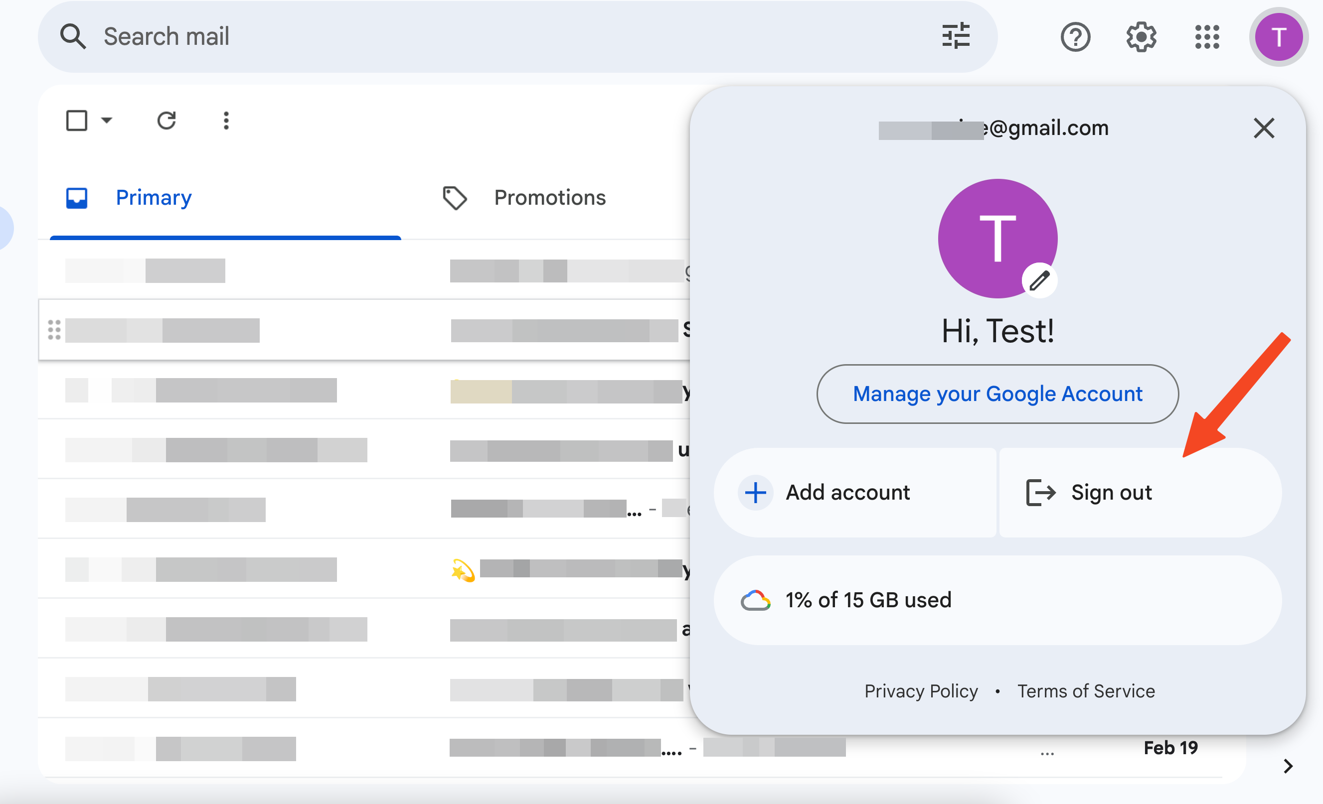 How to Sign Out of Gmail