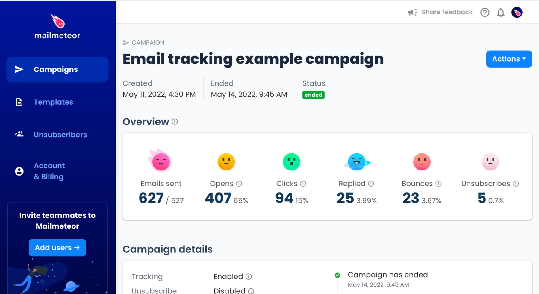Track your follow up email