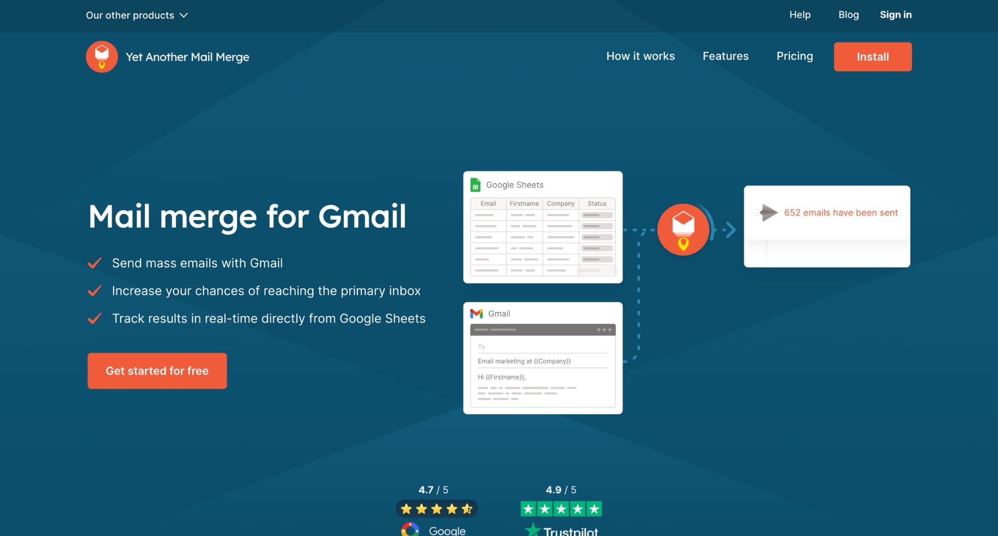 YAMM is an affordable mail merge app