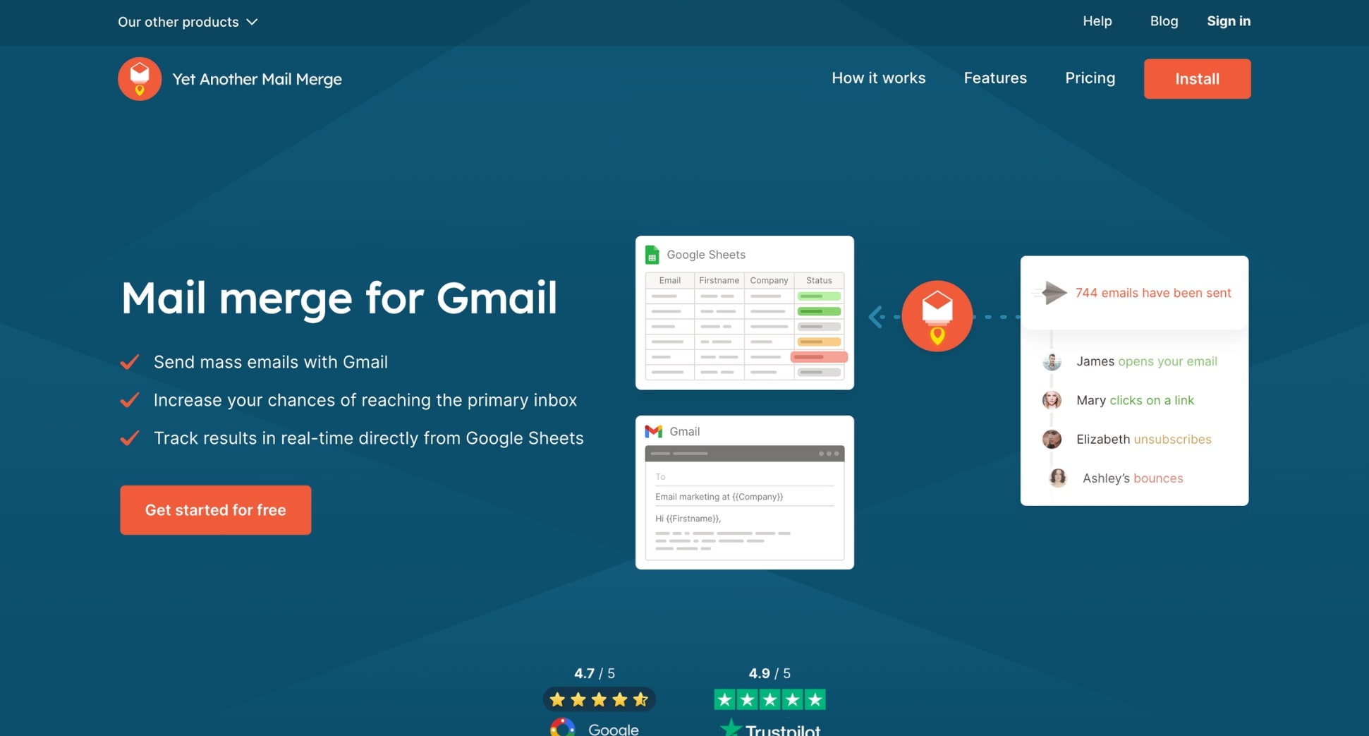 Yet Another Mail Merge is an affordable replacement for Mergo