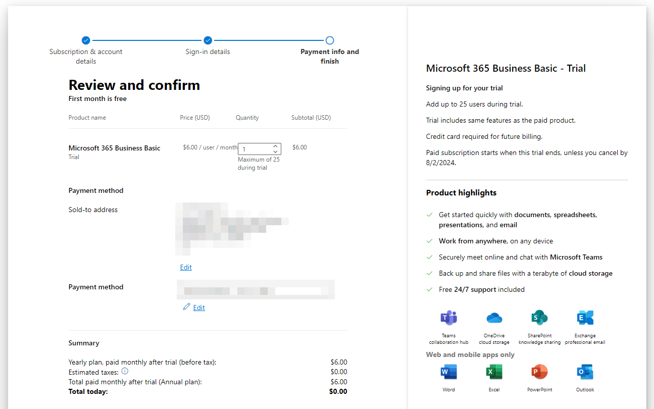 Microsoft365 Business Setup