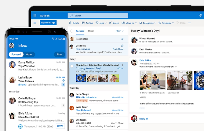 Outlook 2023 - Image from Microsoft