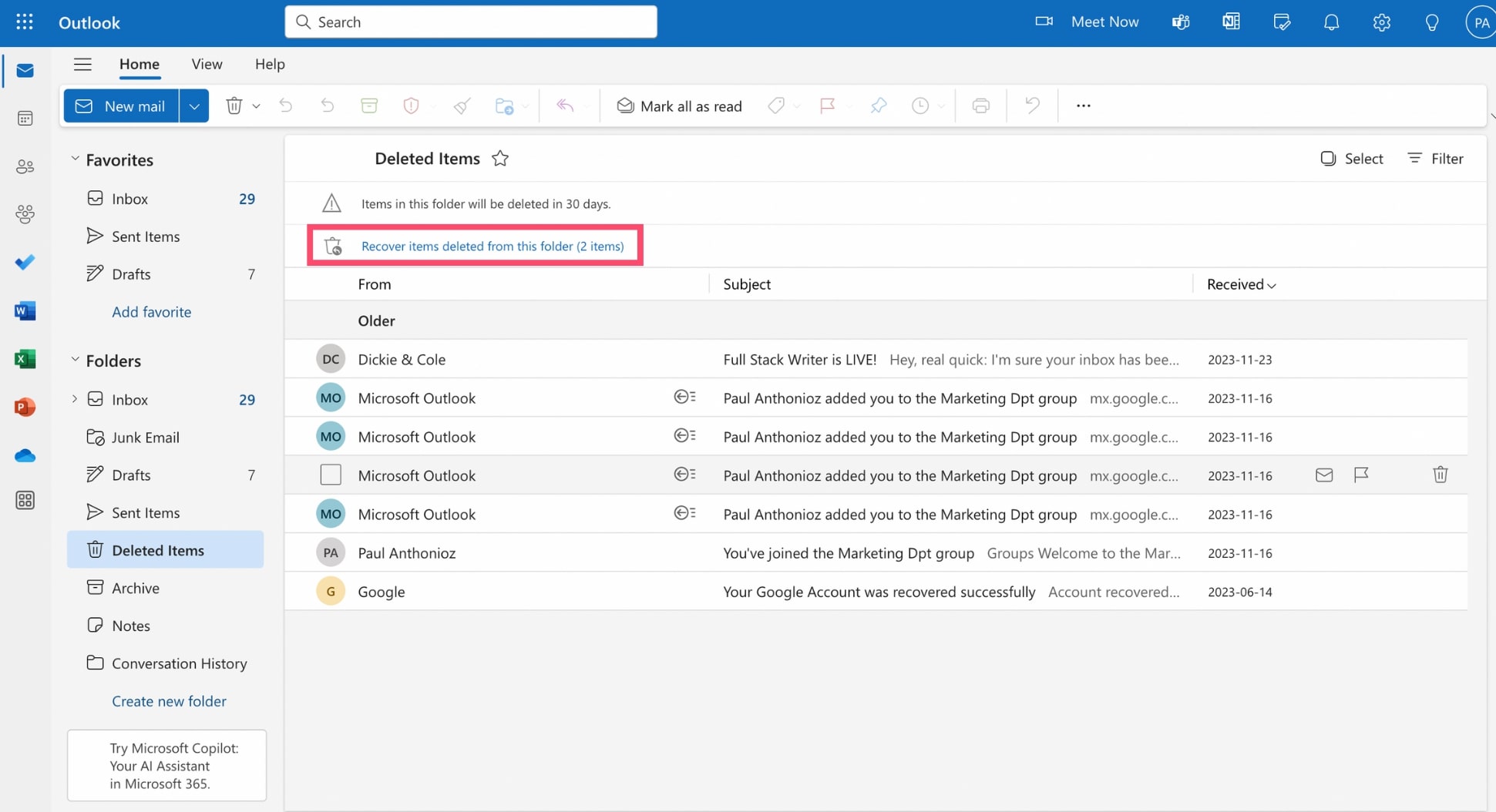 How to Recover Deleted Emails in Outlook (4 Easy Ways)