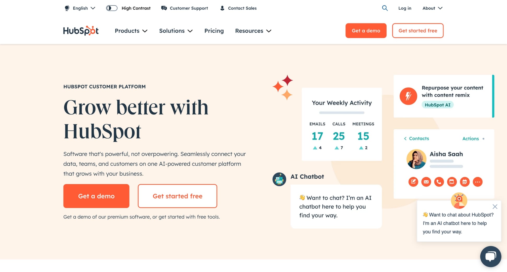 Hubspot is a popular CRM and sales automation platform