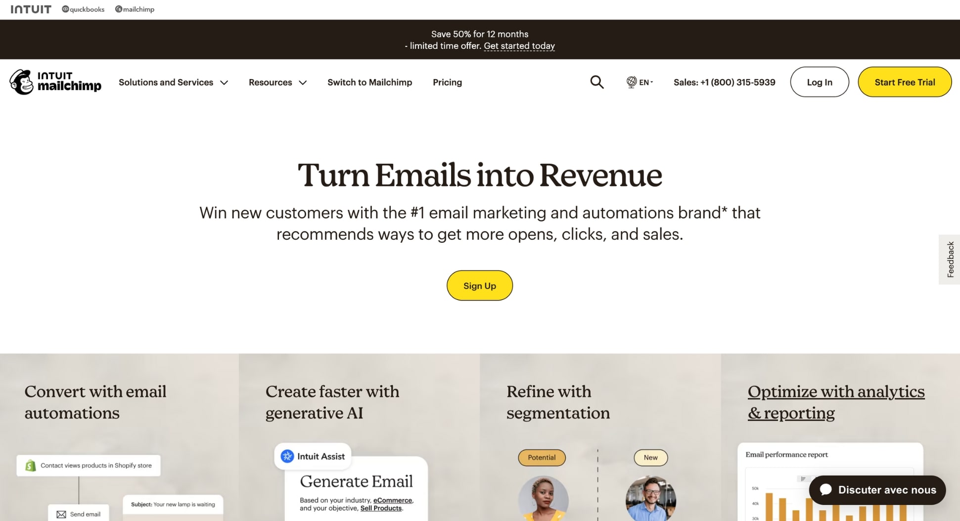 Mailchimp is a popular platform to send mass emails