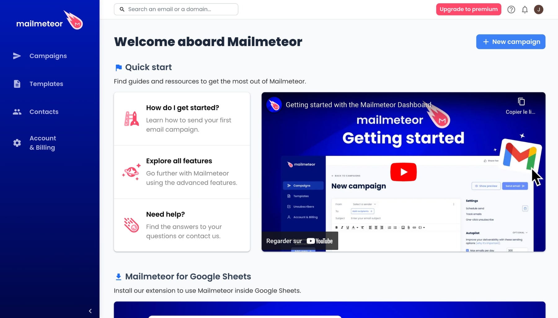 Mailmeteor is an excellent alternative to Woodpecker